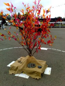 The burning bush as imagined at Greenbelt 2009