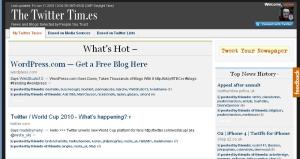 Twitter times screen capture