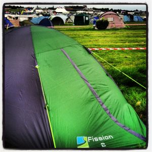 My £14.99 tent that withstood Saturday's storm!