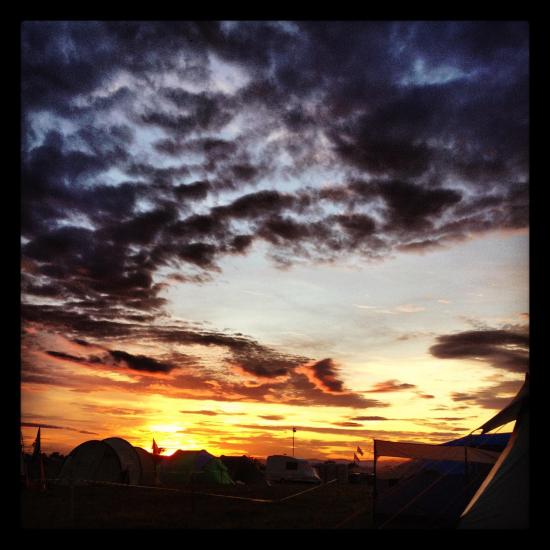 Sunset at Greenbelt 2012 Sunday