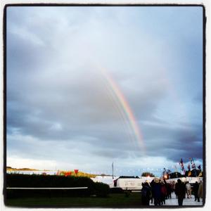Incredible supernumerary rainbow on Saturday at Greenbelt 2012